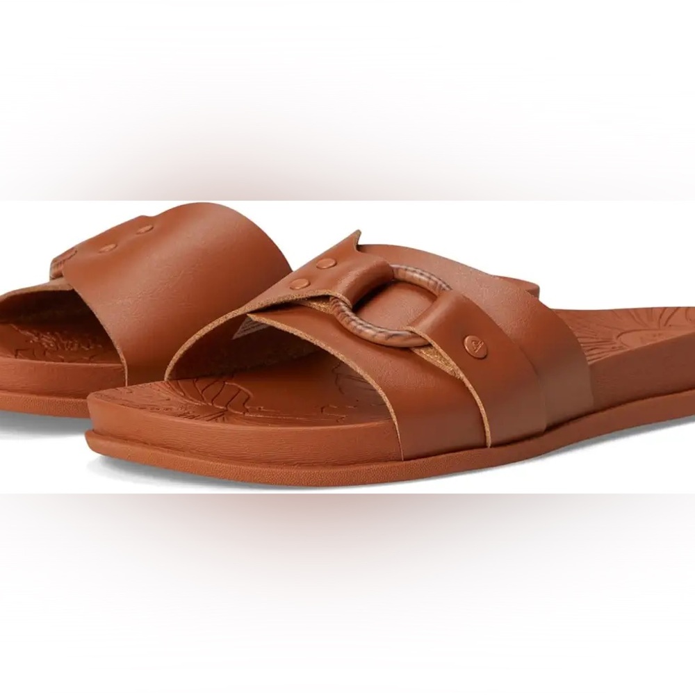 Reef Soho Cruz cushion slides 8 Cocoa